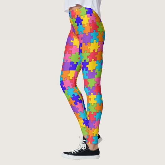 Autisme puzzel leggings (Links)