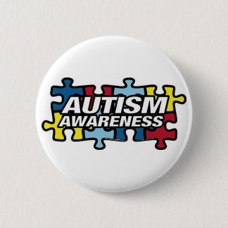 autisme-puzzel-magneet ronde button 5,7 cm