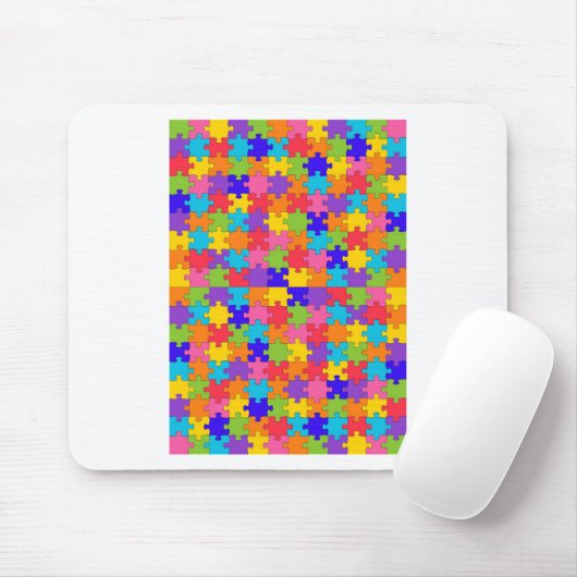 autisme puzzel muismat (Met muis)
