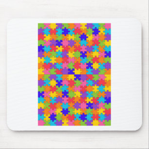 autisme puzzel muismat