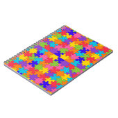 autisme puzzel notitieboek (Linkerzijde)