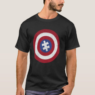 Autisme Puzzel Schild Symbool van Kracht Puzzel Sh T-shirt