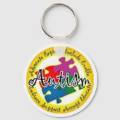 autisme puzzel sleutelhanger (Voorkant)