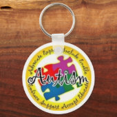 autisme puzzel sleutelhanger (Voorkant)