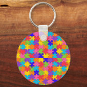 autisme puzzel sleutelhanger (Voorkant)