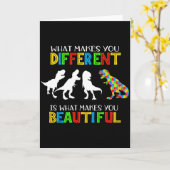 Autisme Puzzelstuk Dinosaur Autisme Bewustzijn Jon Kaart (Gele Bloem)