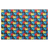 Autisme puzzelstukjes stof (Fat Quarter)