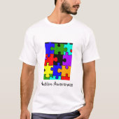 autisme puzzle, Autisme Awareness T-shirt (Voorkant)