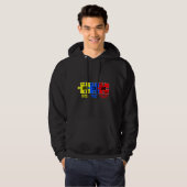 Autisme Puzzle Chemical Element Autisme Awareness Hoodie (Voorkant volledig)