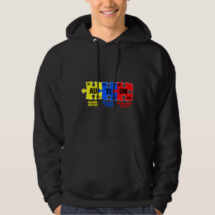 Autisme Puzzle Chemical Element Autisme Awareness Hoodie