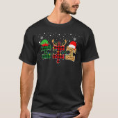 Autisme Puzzle Kerstmis Autistic Xmas Pa T-shirt (Voorkant)