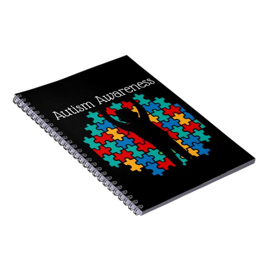 Autisme Puzzle Notitieboek (Rechterzijde)