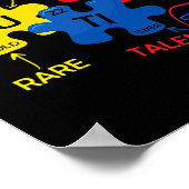 Autisme Puzzle Periodic Table Elements Mo Poster (Hoek)