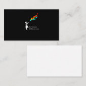 Autisme Puzzle Piece Tshirt Autistic awareness Visitekaartje (Voorkant / Achterkant)