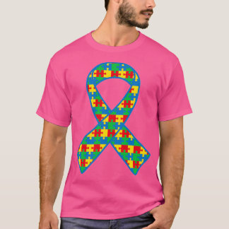 Autisme Puzzle Ribbon Autism T-shirt
