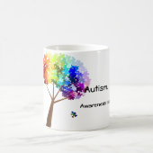 Autisme Rainbow Puzzle Tree Koffiemok (Center)