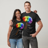 Autisme Rainbow Puzzle Tree T-shirt (Unisex)