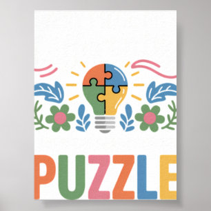 Autisme Regenboog Autistische Trots Inclusie ADH Poster