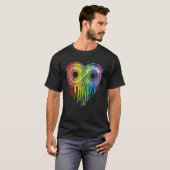 Autisme Regenboog Oneindigheidssymbool Asd-bewustz T-shirt (Voorkant volledig)