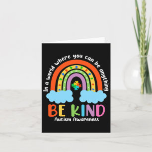 Autisme Regenboog zijn een soort Autisme Bewustmak Kaart