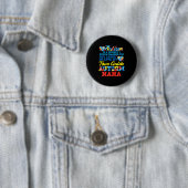 Autisme Reis Nooit Geplande Rondleiding Oma Grootm Ronde Button 5,7 Cm (In situ)