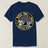 Autisme Rizz em met de Tism Autistic Possum T-shirt (Design voorkant)