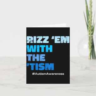Autisme rizz ze met de tism asd bewustzijn mannen kaart