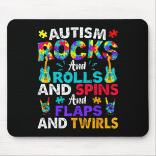 Autisme Rocks And Rolls Grappige Autisme Acceptati Muismat