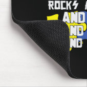 Autisme Rocks Rolls Spins Flapt En Draait Muismat (Hoek)