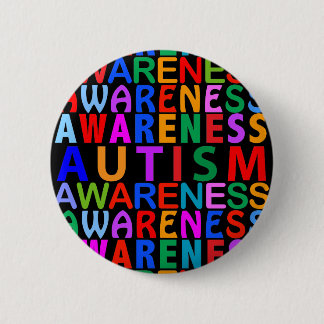 Autisme Ronde Button 5,7 Cm