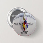 autisme ronde button 5,7 cm (Voorkant /achterkant)