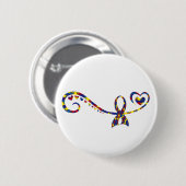 Autisme Ronde Button 5,7 Cm (Voorkant /achterkant)