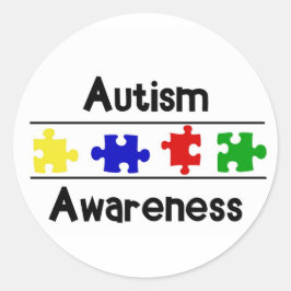 Autisme Ronde Sticker