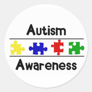 Autisme Ronde Sticker