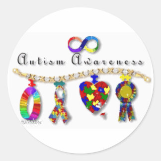 Autisme Ronde Sticker
