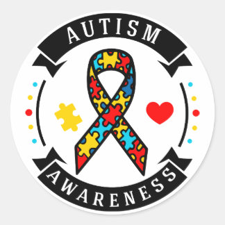Autisme Ronde Sticker