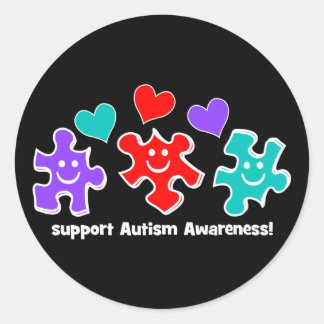 Autisme Ronde Sticker