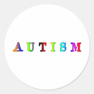 Autisme Ronde Sticker