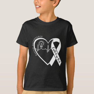Autisme - Rood in plaats - Acceptatie Niet Bewustz T-shirt