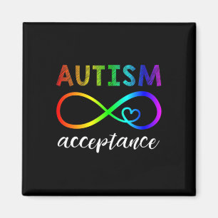 Autisme - Rood in plaats van oneindig - Aanvaardin Magneet