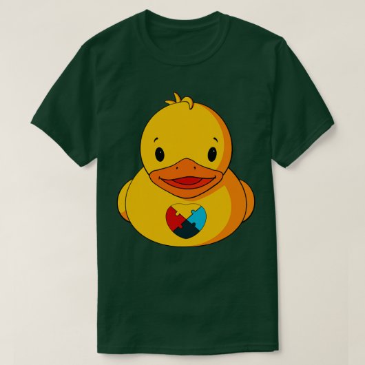 Autisme Rubber Duck T-shirt (Design voorkant)