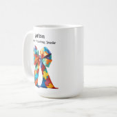 Autisme: Sensorische verwerkingsstoornis mok (Voorkant links)