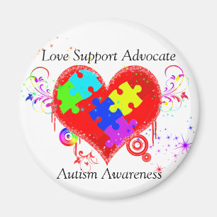 Autisme Shining Heart Magneet