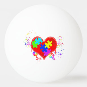 Autisme Shining Heart Pingpongbal