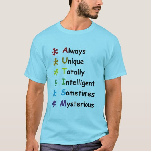 Autisme Shirt (Voorkant)