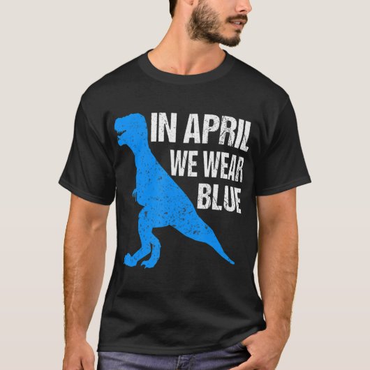 Autisme Shirt voor bewustwording bij jongens kinde (Voorkant)