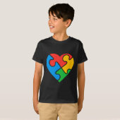 Autisme Shirt voor kinderen (Voorkant volledig)