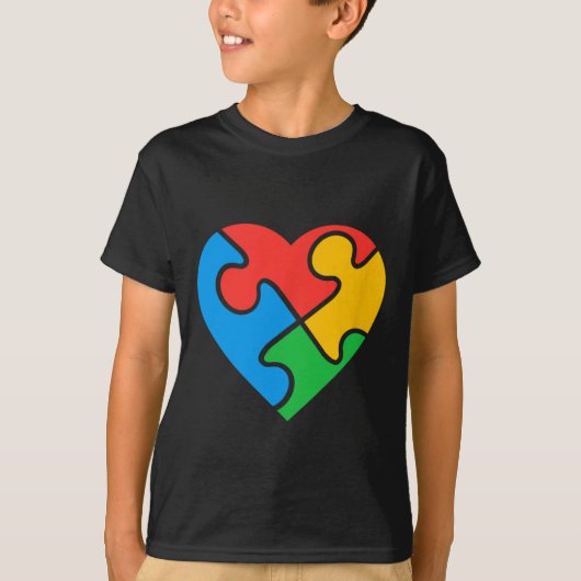 Autisme Shirt voor kinderen (Voorkant)