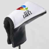Autisme Shirten Autism Awareness Autisme Mam Golfheadcover (3/4 voorkant)