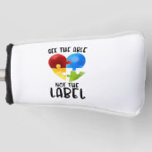 Autisme Shirten Autism Awareness Autisme Mam Golfheadcover (Voorkant)